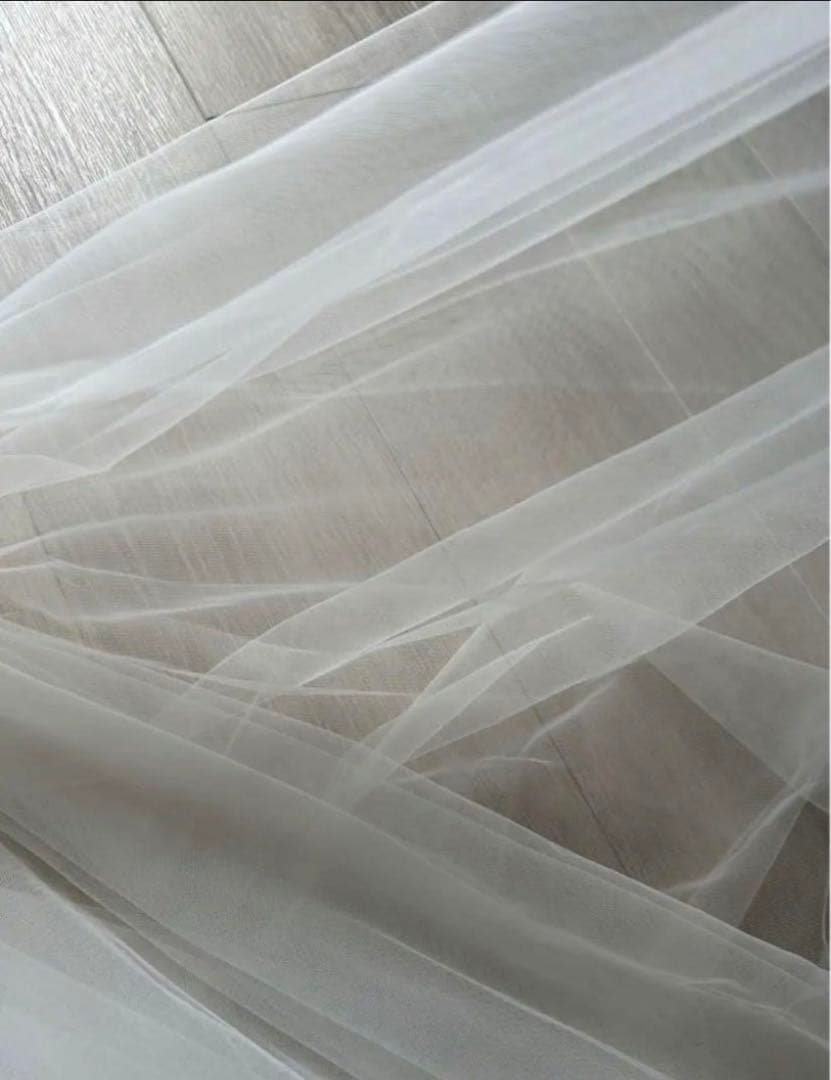 ロングベールタカミブライダルOW-LイタリアンチュールCVT-001 - メルカリ