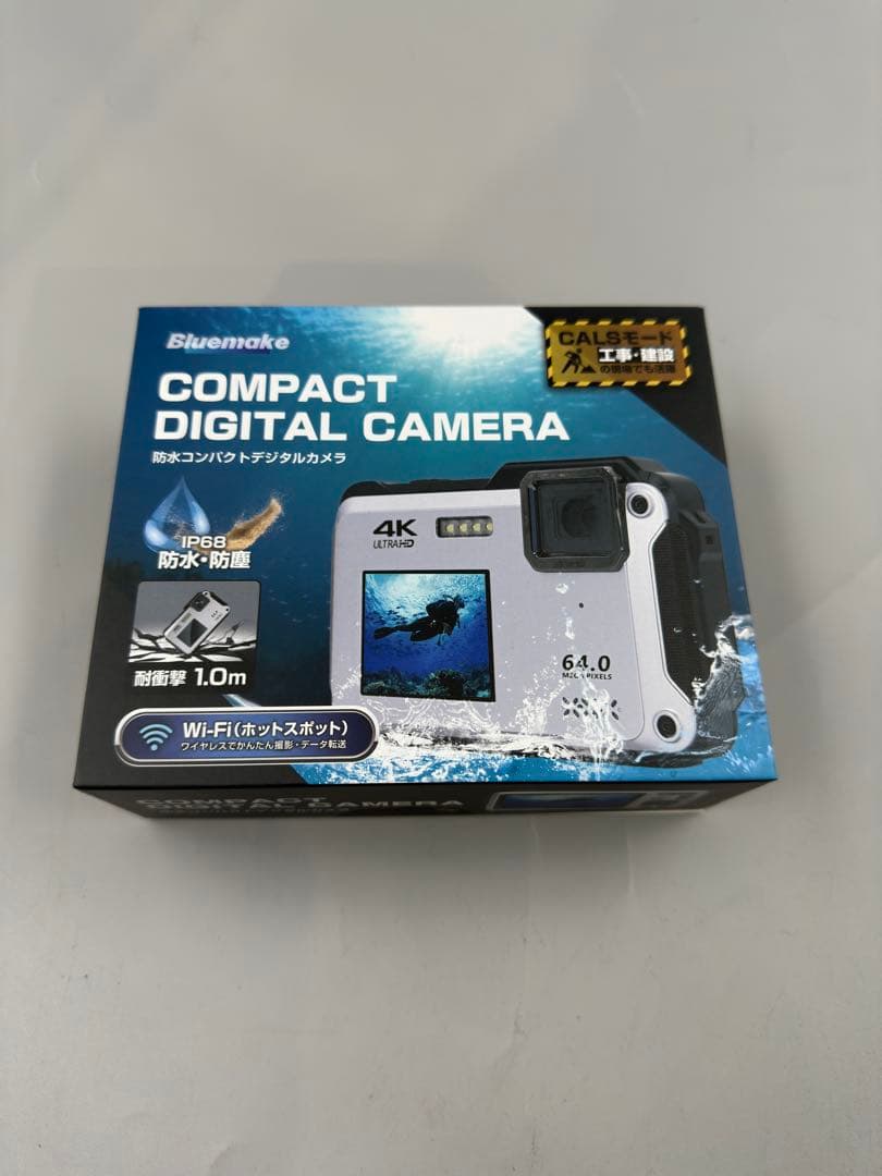 ☆ 新品未開封 Ｂｌｕｅｍａｋｅ 防水コンパクトデジタルカメラTT-WD1300 L.jpg