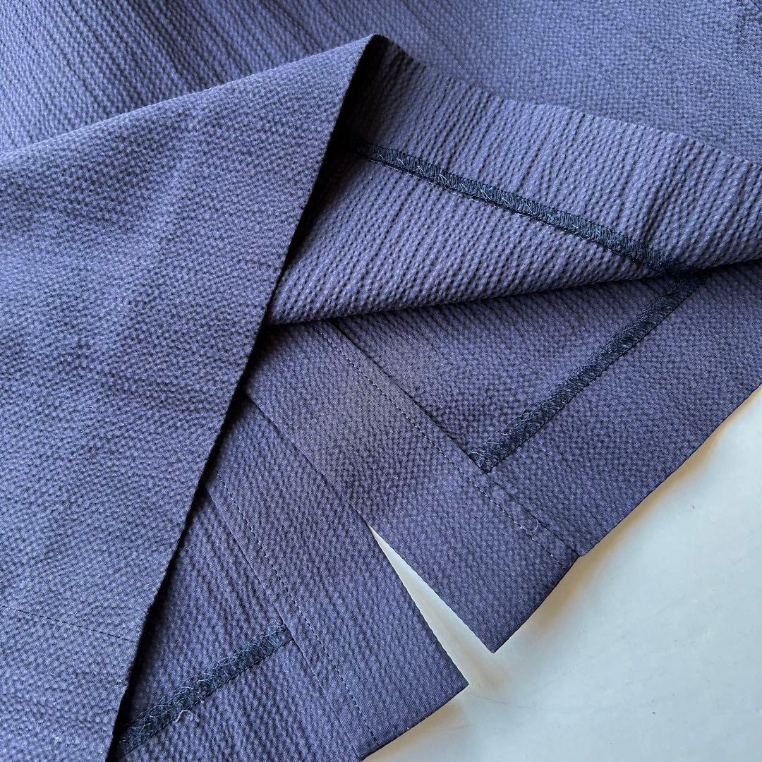 VERMEIL par iena パフスリーブワンピース ネイビー 日本製 - メルカリ