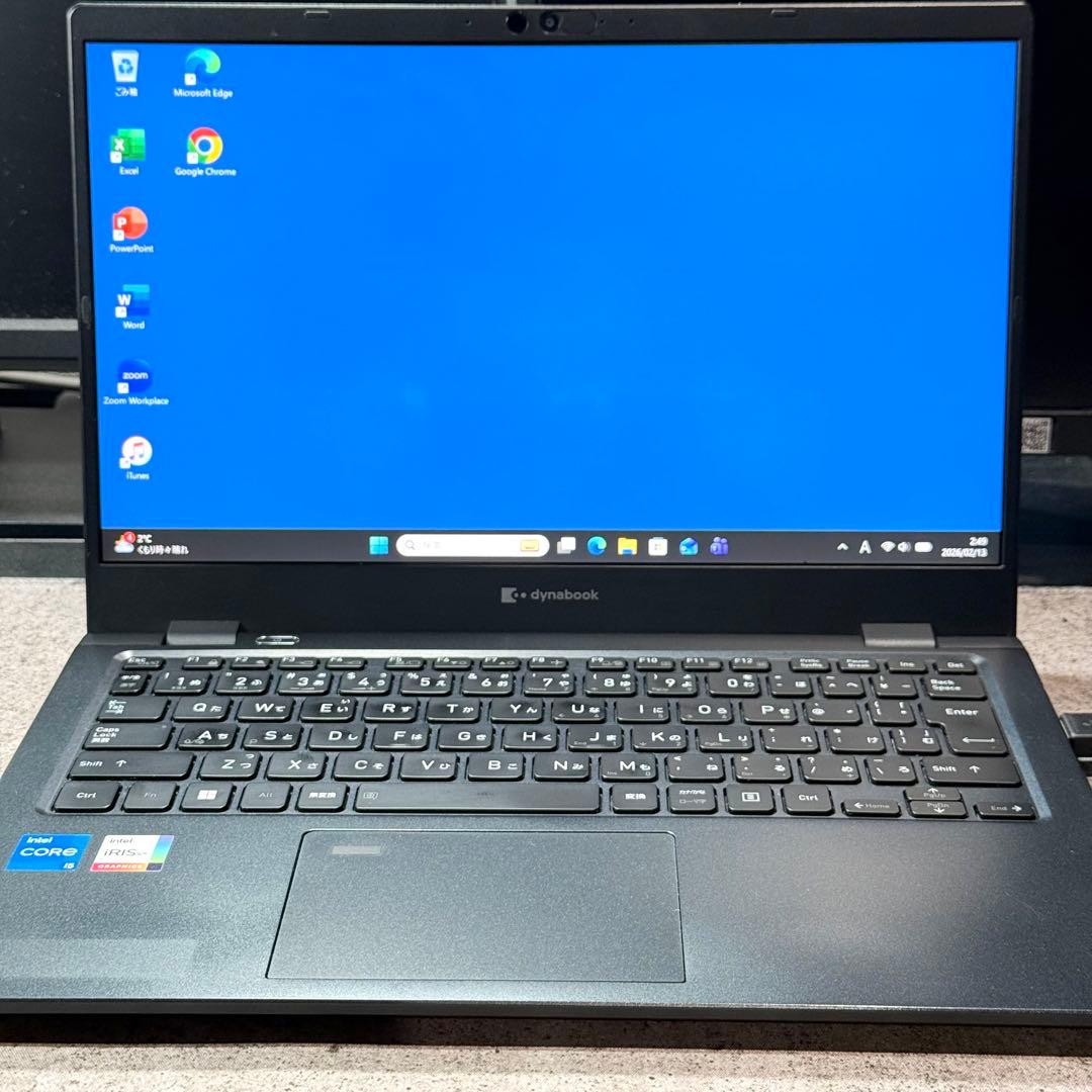東芝 dynabook 11世代i5 16GB SSD256 小型軽量 高速静音 - メルカリ