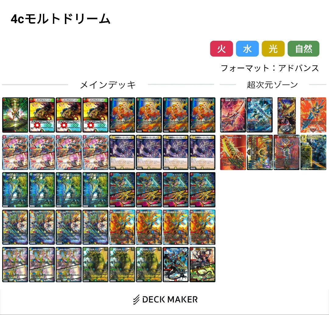 【デュエマ引退品】4cモルトドリーム　リースモルトDream 　シータモルト 楽天市場】デュエル・マスターズ 24EX2 SR 8/100 火 ◇8◇ 夢双龍覇
