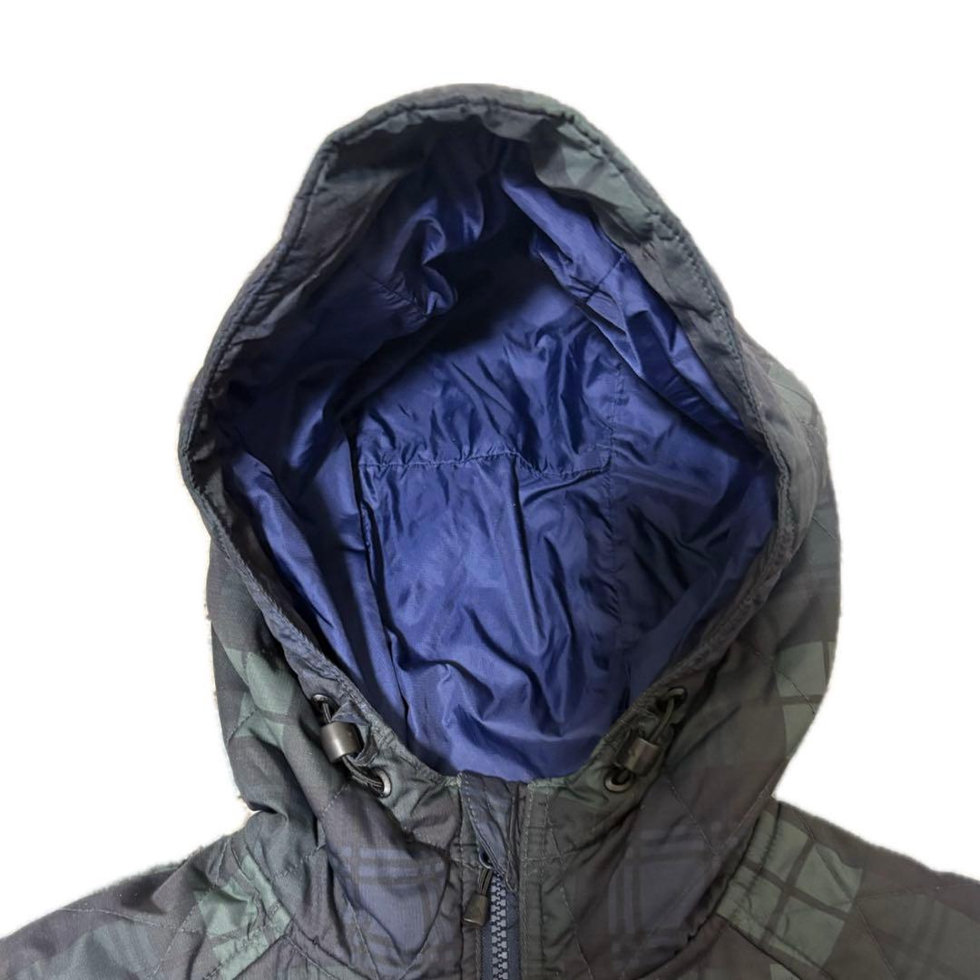 コロンビア hooded puffer jacket チェック キルティング S - メルカリ