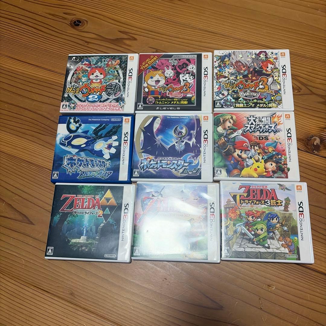 3DS ゲームソフトセット 人気タイトル 3DSソフトセット 人気ゲームタイトル 11本セット - メルカリ