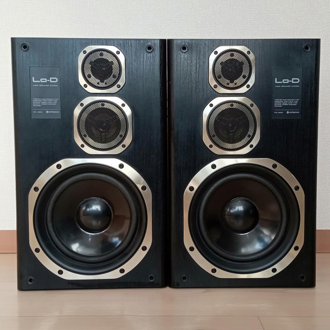 HITACHI LO-D HS-330M スピーカーペア - メルカリ