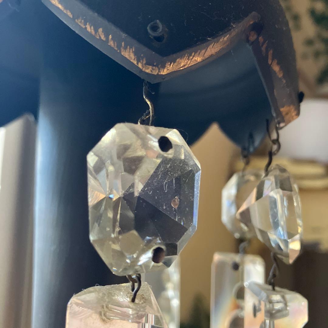 フランスアンティーク クリスタル オブジェ キャッチー