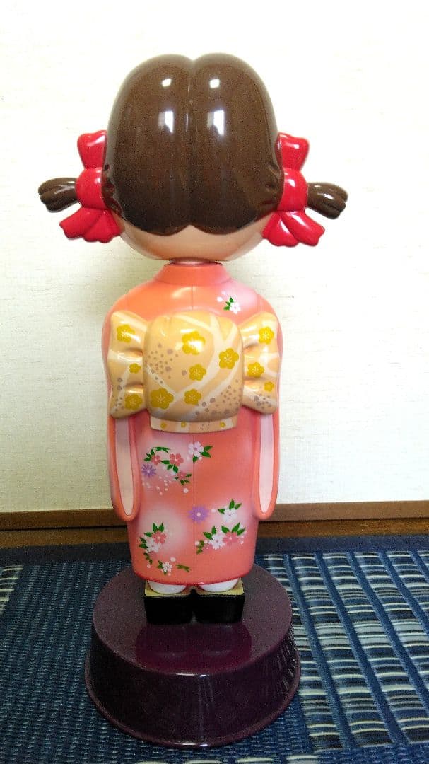 非売品 不二家 2003 親子でケーキづくり イベント ペコちゃん 首振り