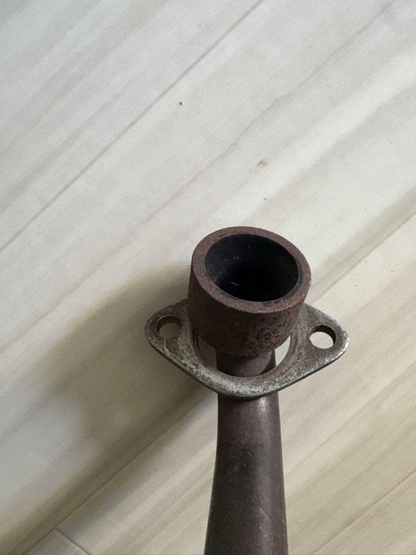 YAMAHAドラッグスター400用？ 社外スラッシュカットマフラー JMCA記載