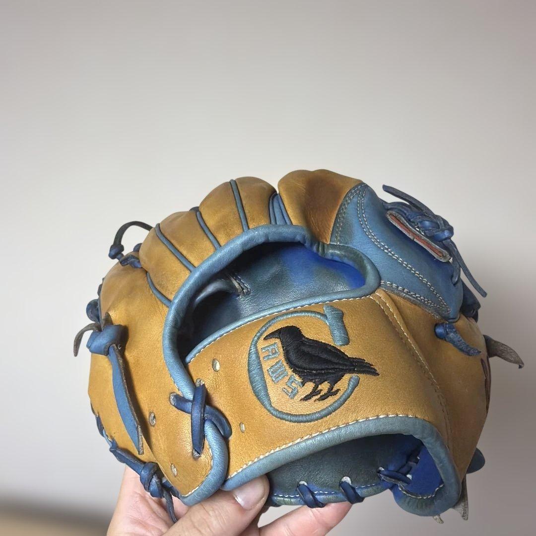 CAWS グラブ　内野手用　硬式も軟式も可 ハタケヤマ・久保田スラッガー】軟式グラブ - 内野手用【センスポ】