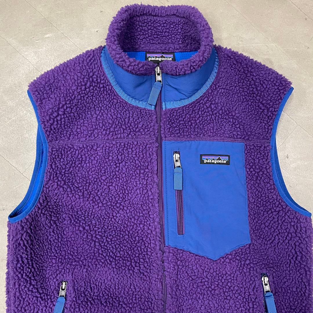 patagonia クラシックレトロX ボアベスト パタゴニア パープル - メルカリ