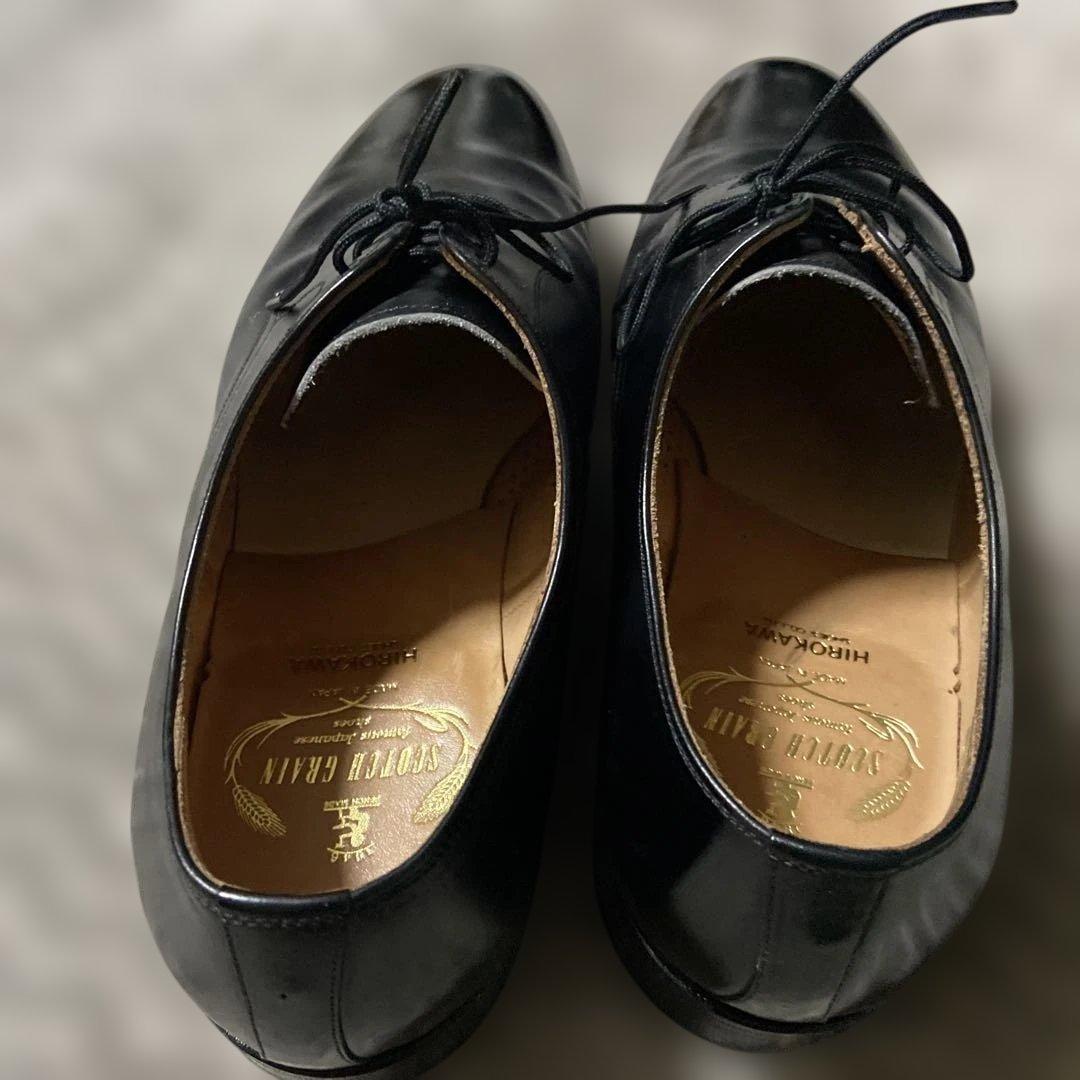 美品】 SCOTCH GRAIN スコッチグレイン 4014 プレーントゥ