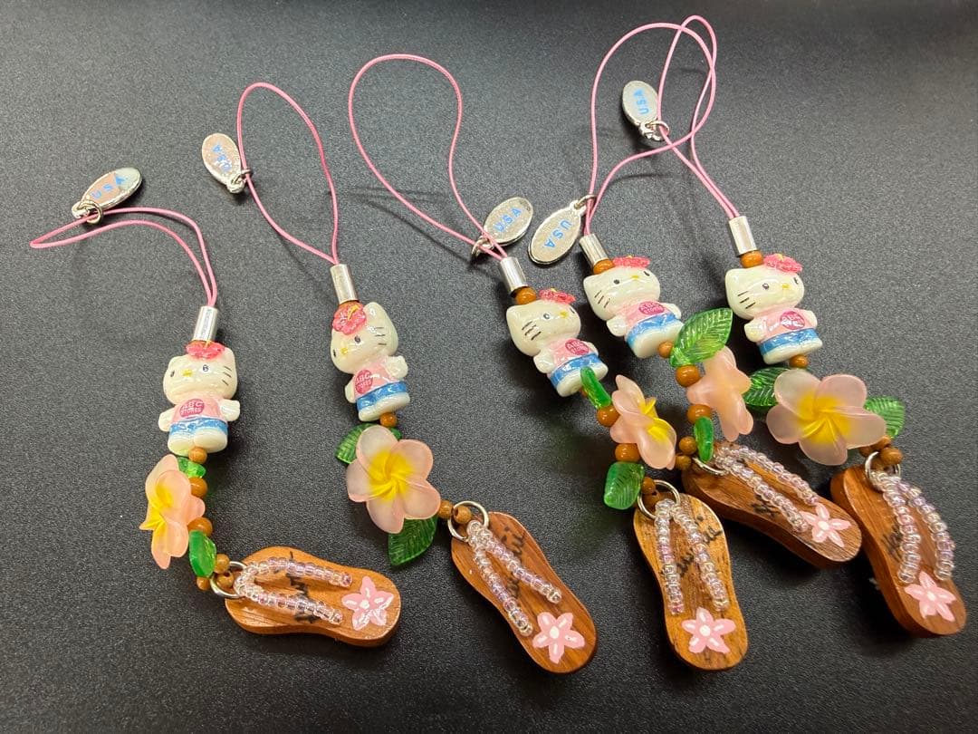 レアご当地　限定 白キテイkitty 根付けストラップ ABCstore 5点 レアご当地 限定 白キテイkitty 根付けストラップ ABCstore 5点 レアご