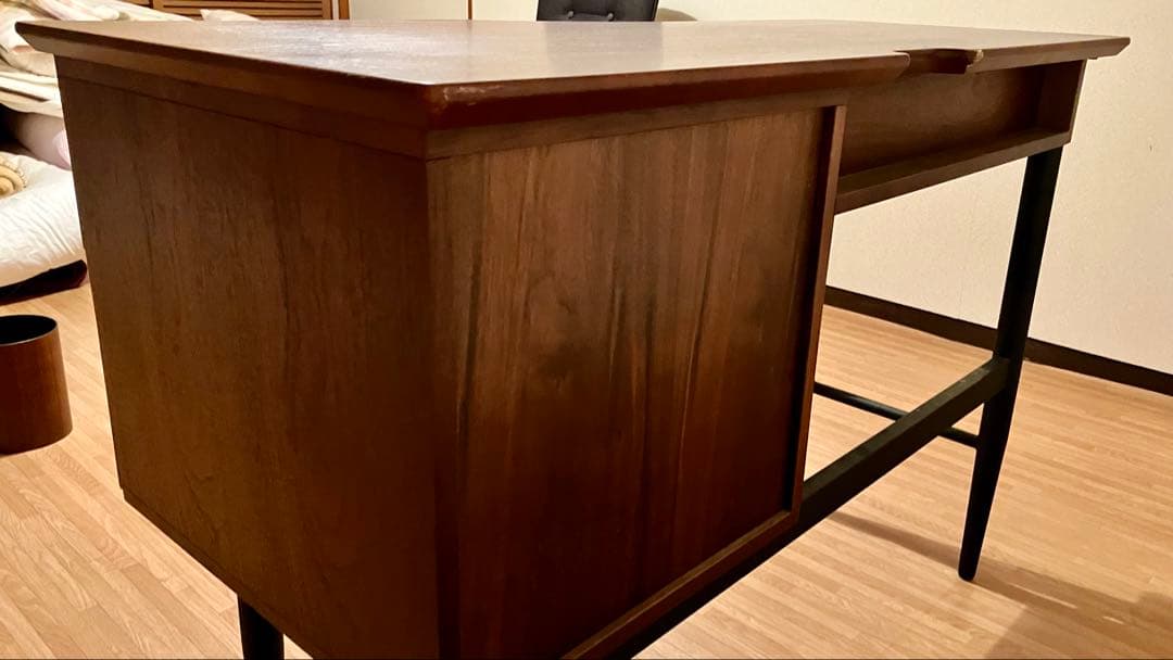 L*m様 カリモク風デスク 机 ニトリ - メルカリ