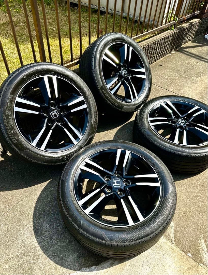 ホンダHondaオデッセイ RC4 アブソルート17インチ純正アルミホイール4