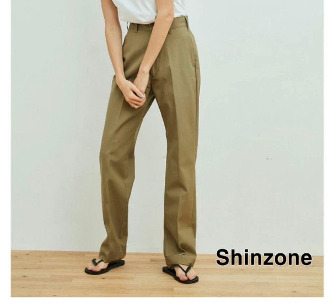 THE SHINZONE 32 ハイウエストチノパンツ THE SHINZONE* ハイウエストチノパンツ 32 - メルカリ