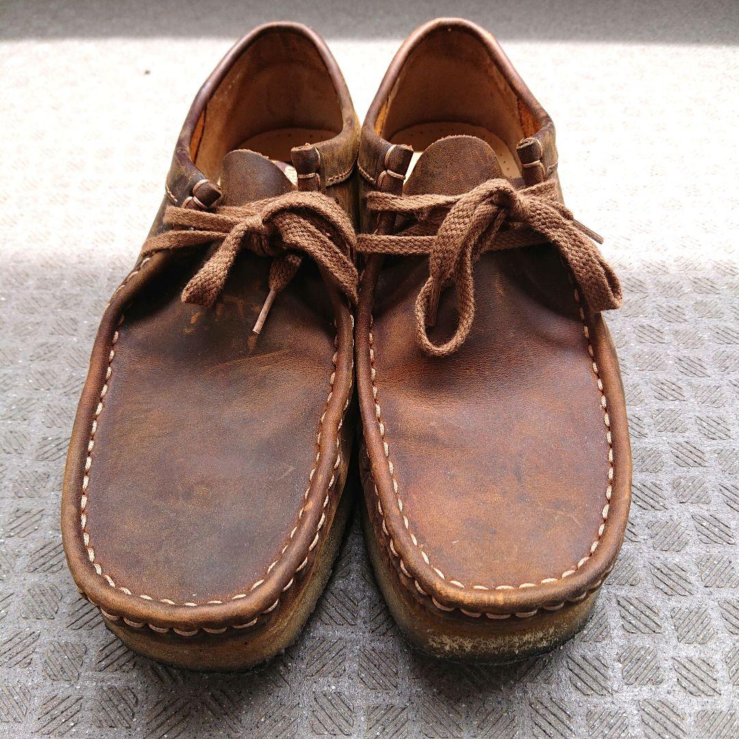 クラークス ワラビー ビーズワックス - メルカリ