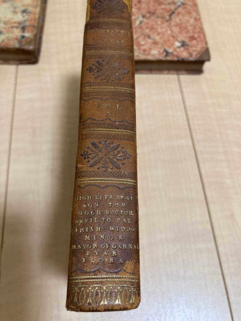 M*E様 【希少7巻セット】アンティーク洋書 百科事典 vol1〜vol7【背革