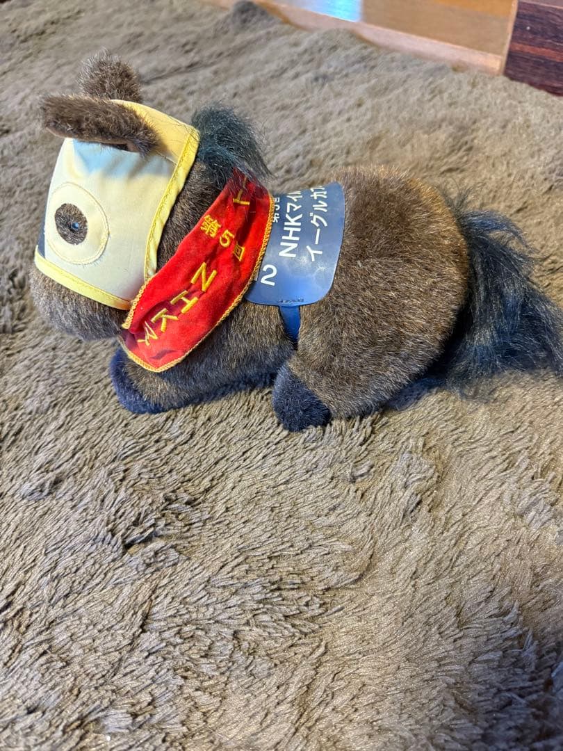 [希少]イーグルカフェ　ぬいぐるみ　第5回NHKマスコット　ウマ娘 イーグルカフェ NHKマイルC（AVANTI・Sサイズ）競走馬 ぬいぐるみ