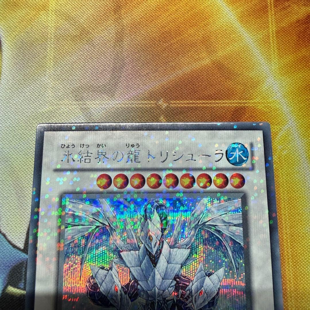 遊戯王 氷結界の龍 トリシューラ DT08 シークレット 1枚 - メルカリ