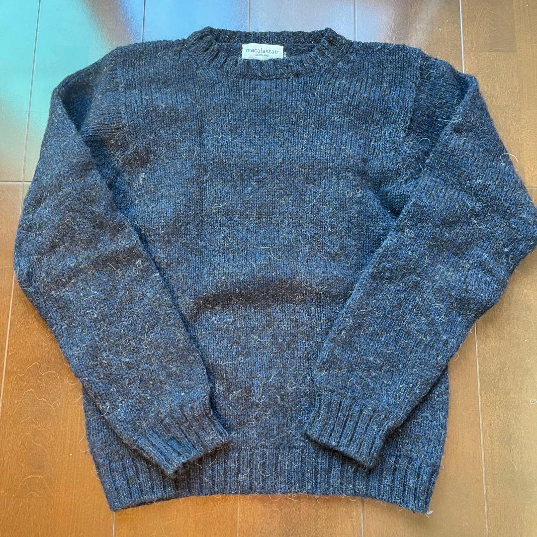 スコットランド製 macalastar クルーネックセーター - メルカリ