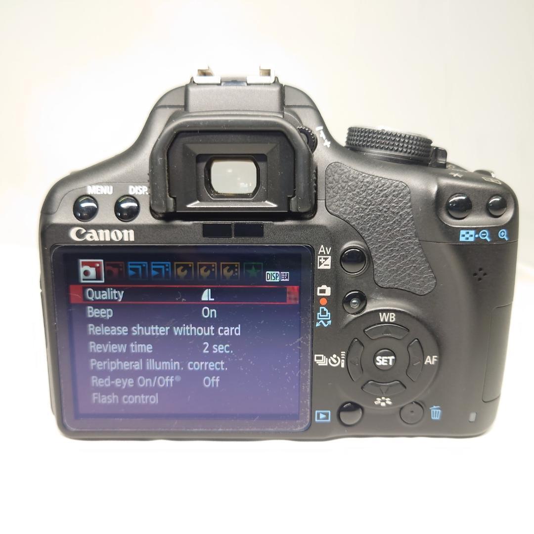 CanonKiss X3 一眼レフ 入門モデル レンズ 55-250mm - メルカリ