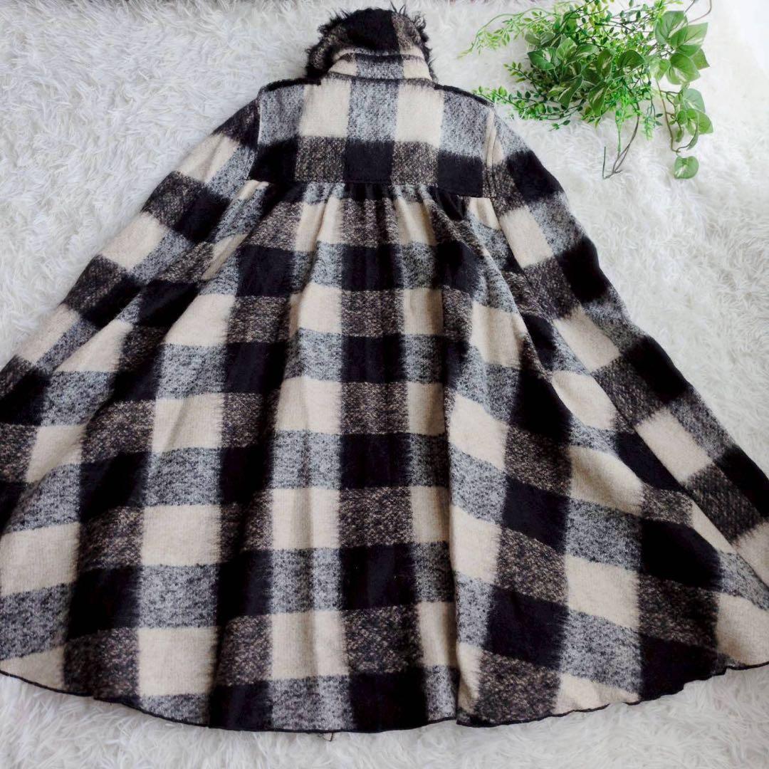 ◾︎入手困難◾︎ レッドヴァレンティノ ダブルブレストケープコート