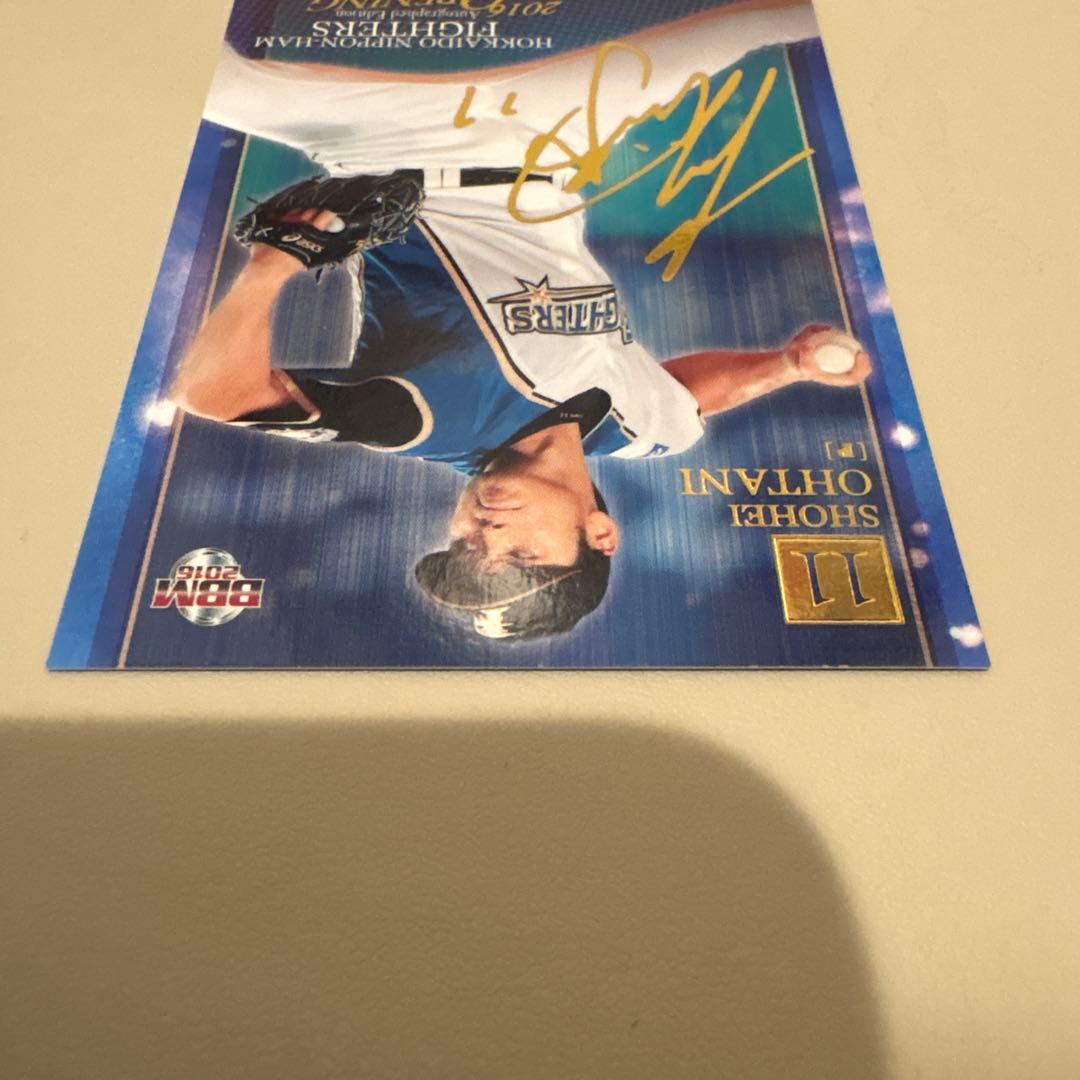 大谷翔平 2016年 箔サインカード BBM OPENINGカード - メルカリ