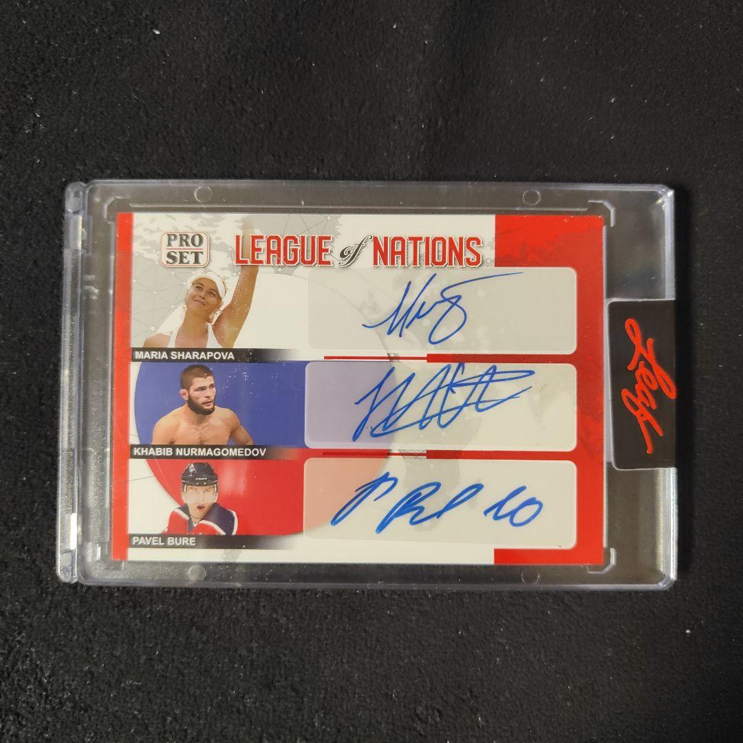 ち*ろ様 leaf pro set ハビブ・ヌルマゴメドフ シャラポワ サインカ