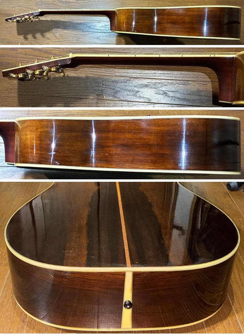 RYamA様・激鳴りハカランダ！モーリスTF-50 低弦高調整済み 試聴動画有り