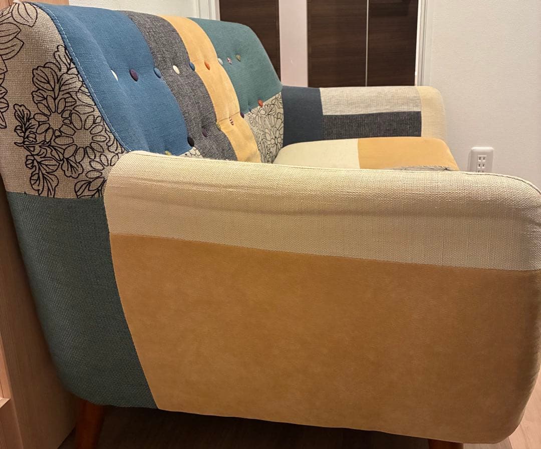 月末割引】2人掛けソファ【梱包・発送たのメル便】プロが梱包 - メルカリ