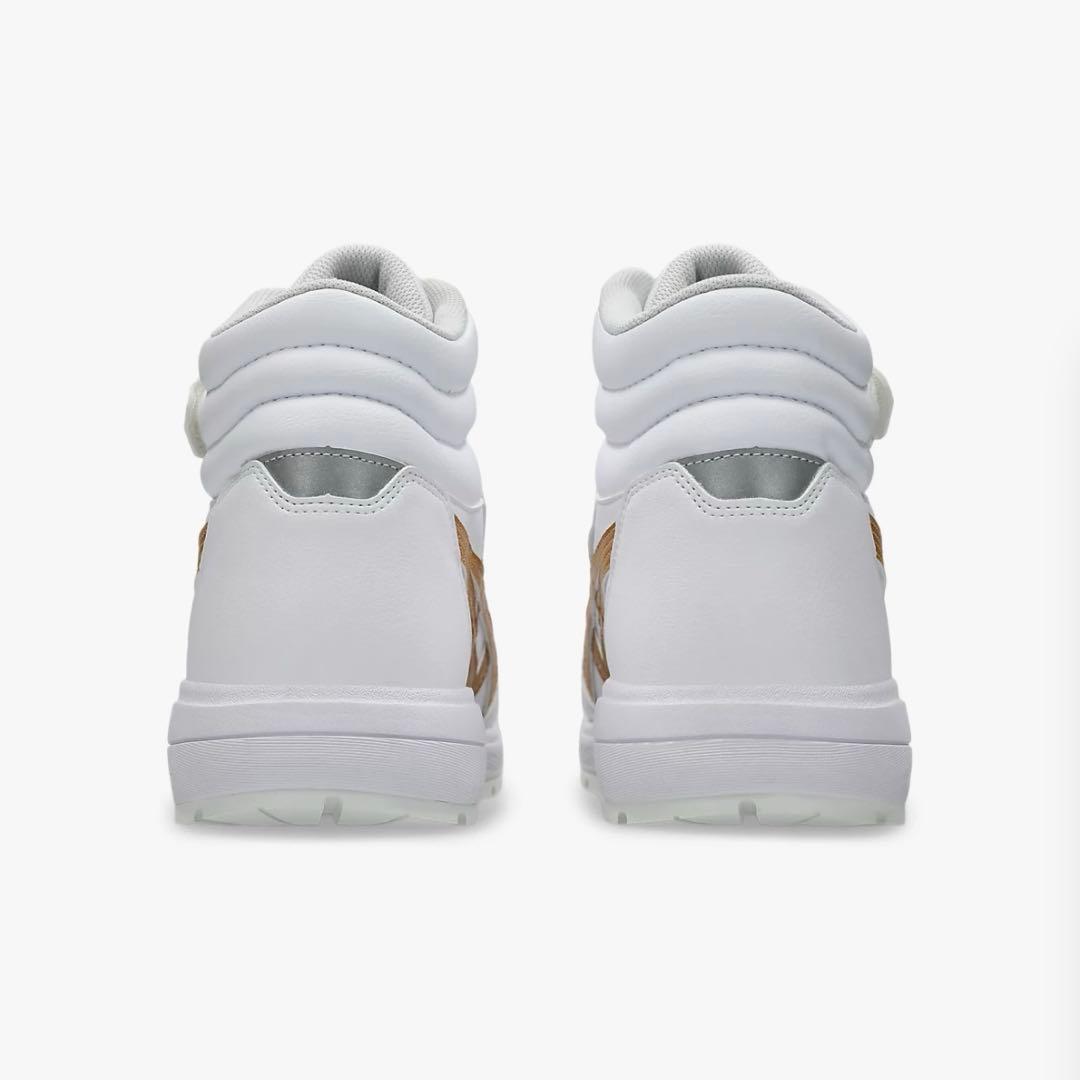 ASICS CP312 マジックタイプ 26.5cm ホワイト&ピュアゴールド