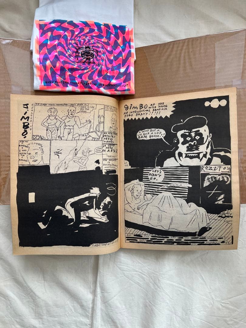 Gary Panter JIMBO RAW 1st edition 1982 - メルカリ