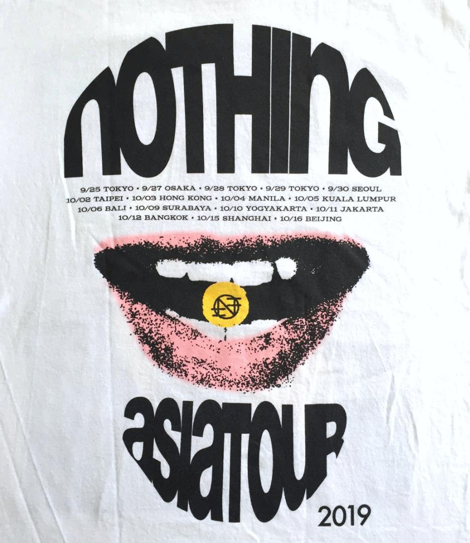 ビンテージ Nothing 2019 Asia Tour Tシャツ バンド - メルカリ