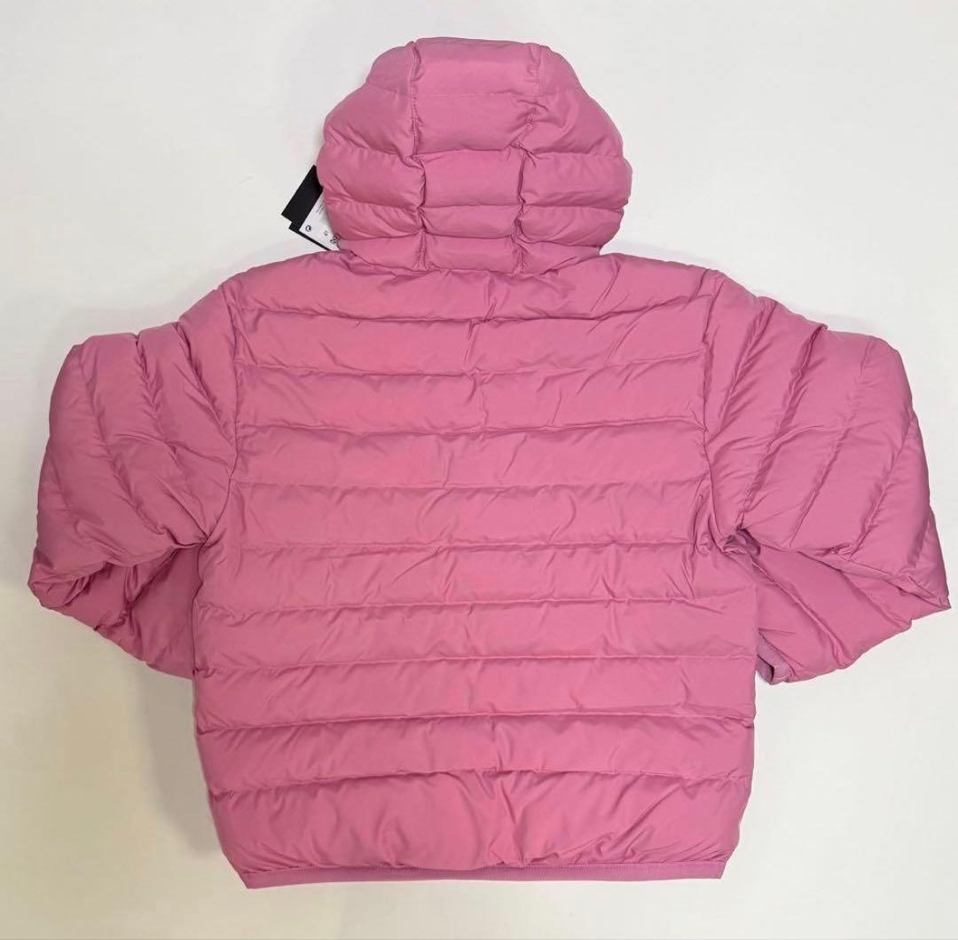 ナイキ ジュニア 中綿 ダウンジャケット ピンク 160 L 短丈 パーカー