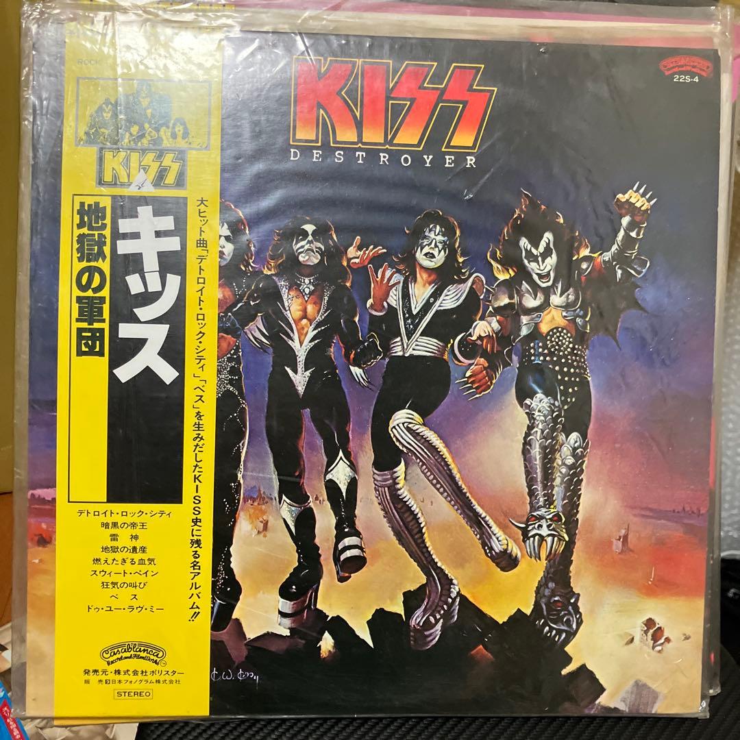 【帯付き多数】KISS（キッス）LPレコード 9枚セット 国内盤 まとめ売り KISS』中古帯付レコードが入荷いたしました。 : ディスクユニオン中野店