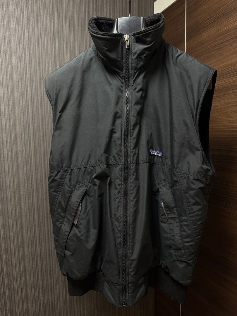 パタゴニア 90s シェルドシンチラベスト M ブラック×ブラック - メルカリ
