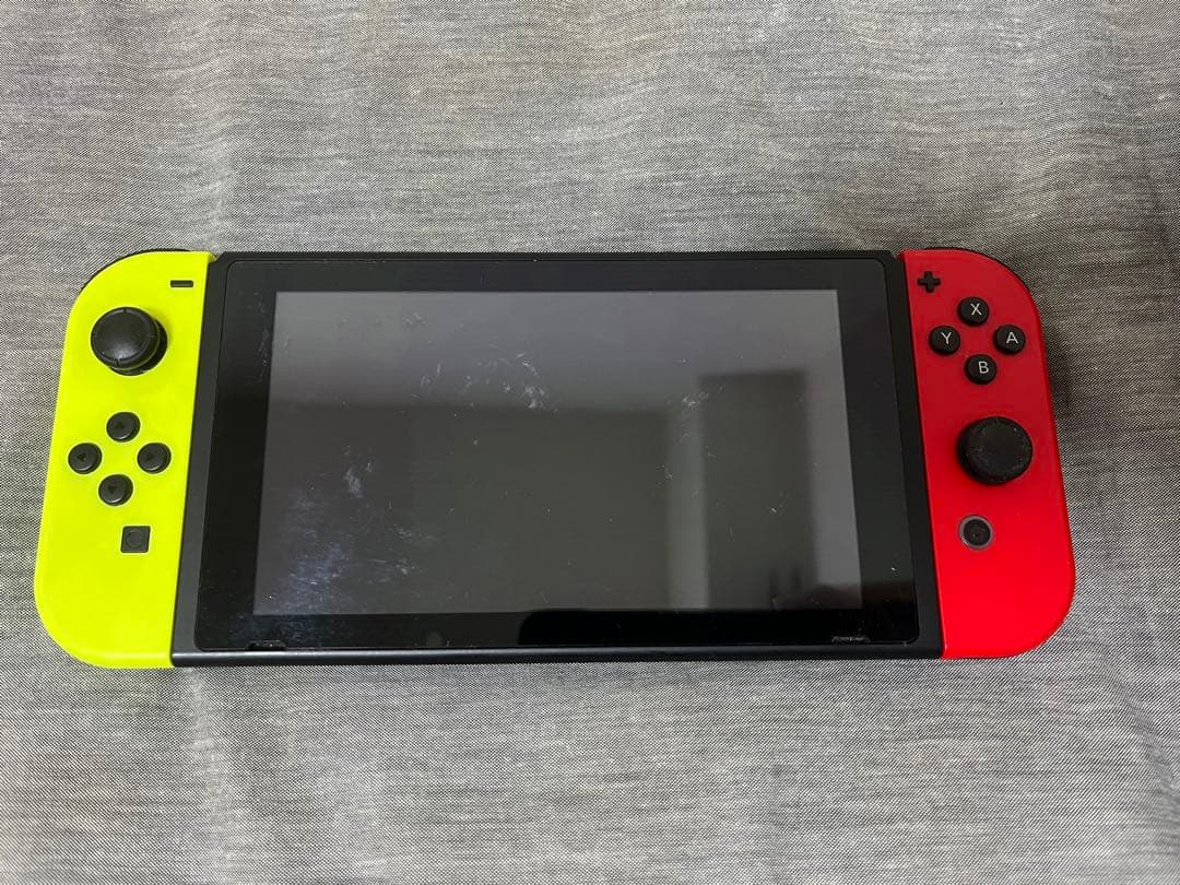 Nintendo Switch 赤/黄 本体 ハードケース付きジャンク品 NINTENDO|ジャンク品 SWITCHマリオレッド×ブルーセット|【ハードオフ