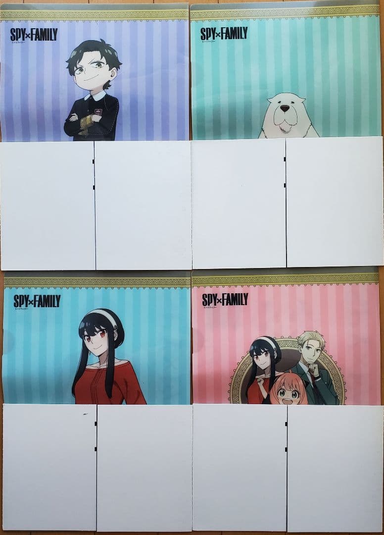 EC❇ スパイファミリー クリアファイル コレクション コンプ 10セット