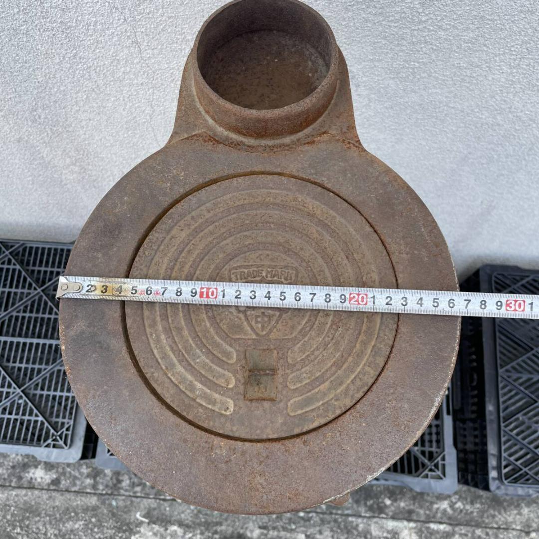 CENTER センターストーブ レトロストーブ 石炭 薪 時代物XZ3335T