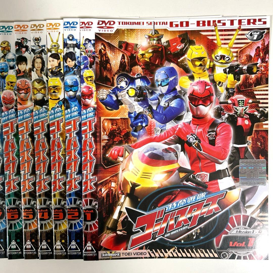 特命戦隊ゴーバスターズ DVD 全12巻セット - メルカリ