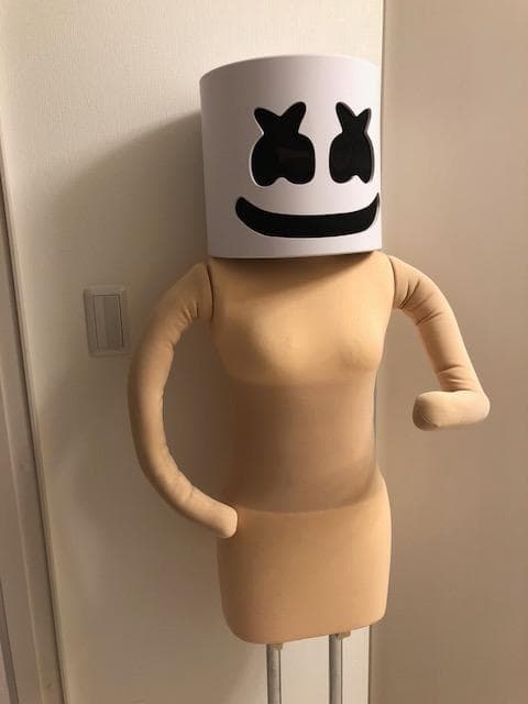 マシュメロ edm marshmello コスプレ ハロウィン マスク グッズ - メルカリ