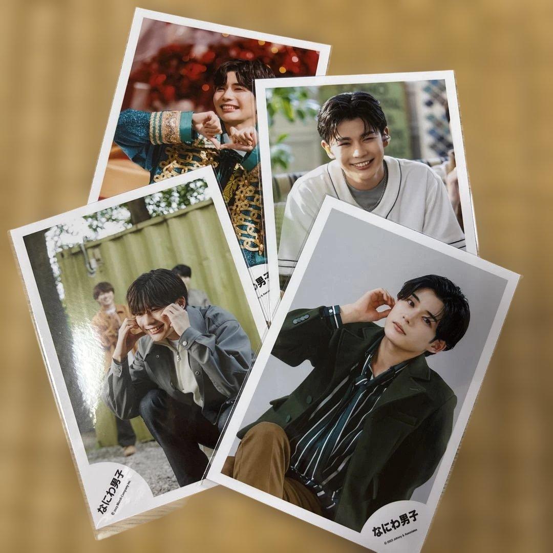 なにわ男子 長尾謙杜 公式写真 4枚 ハシュメリ I Wish - メルカリ
