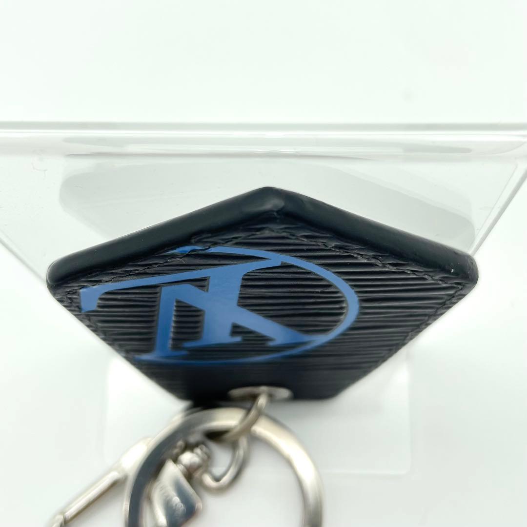 鑑定済・良品☆ルイヴィトン エピ キーホルダー アンシャッペ ブルー