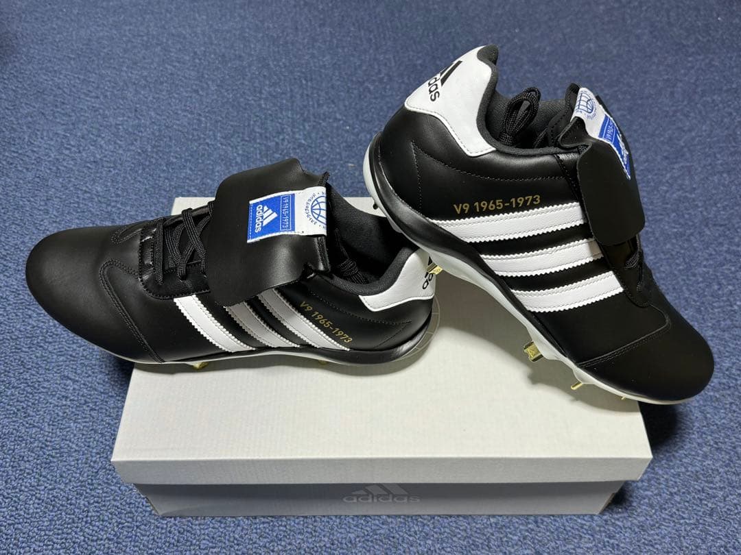 アディダス製「V9復活版野球スパイク」Stabile V9 ＋ 27.5cm - メルカリ