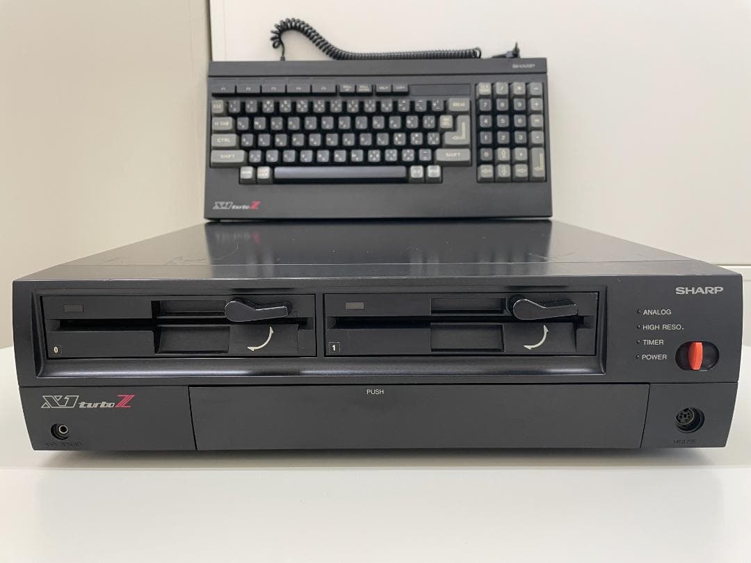 シャープ パソコン X1 turbo Z ( CZ-880C ) 本体、付属品 - メルカリ