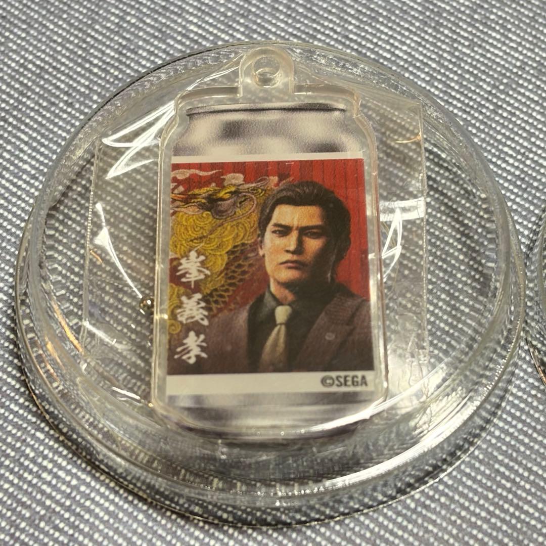 龍が如く極3 サントリーコラボ缶 峯義孝 アクリルキーホルダー 当たり