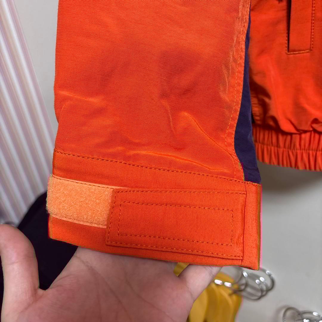 美品 DESCENDANT ナイロンジャケット オレンジ 秋冬コーデ - メルカリ