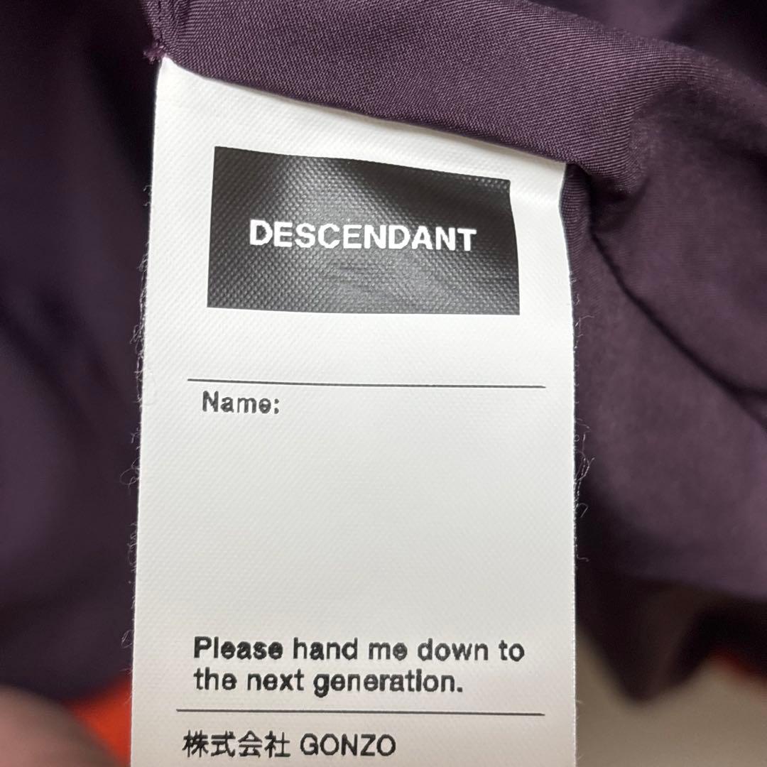 美品 DESCENDANT ナイロンジャケット オレンジ 秋冬コーデ - メルカリ