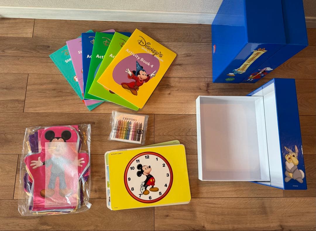 DWE 宝箱 アクティビティーボックス ディズニー英語システム 教材