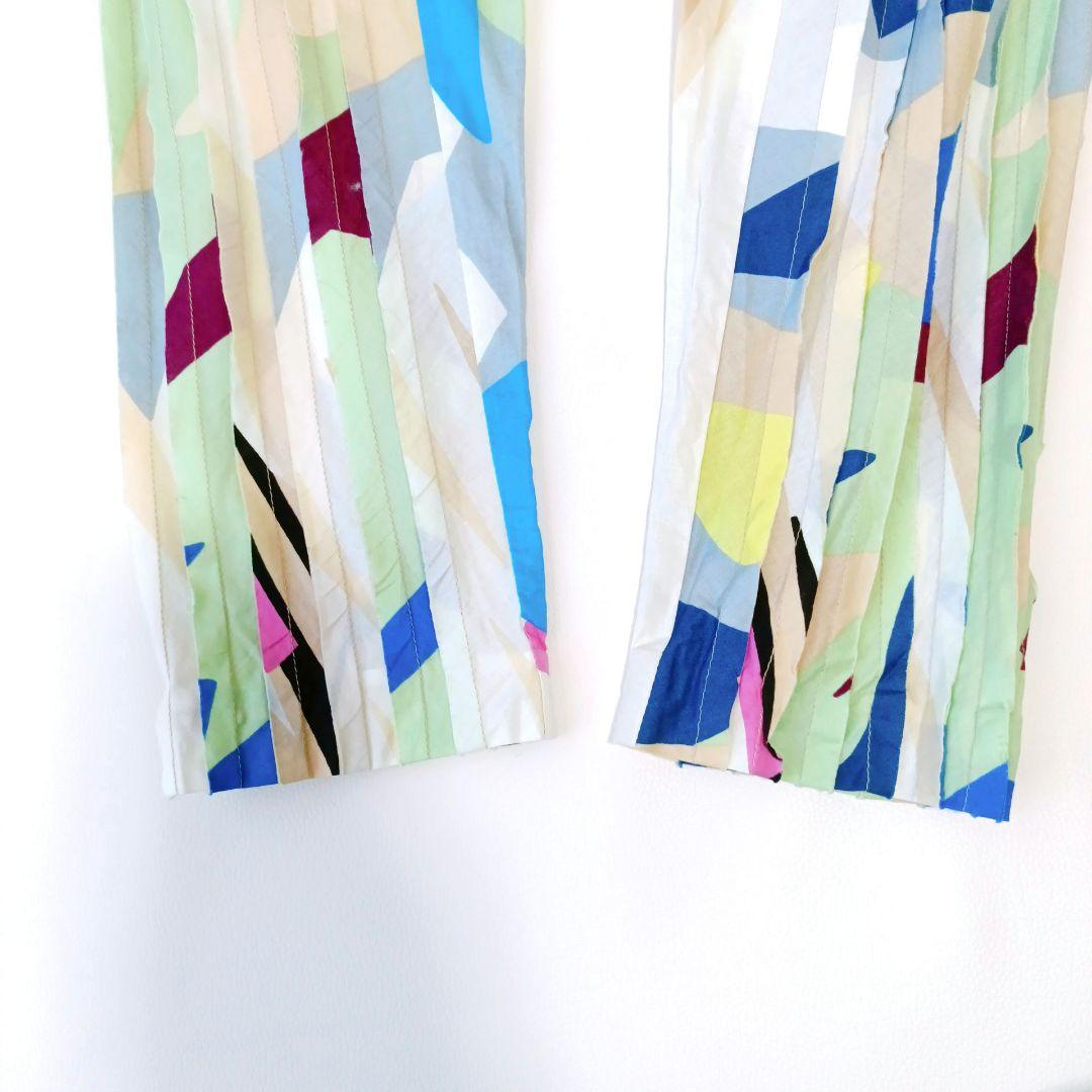 HaaT ISSEY MIYAKE】長袖ブラウス プリーツ 総柄 コットン M - メルカリ