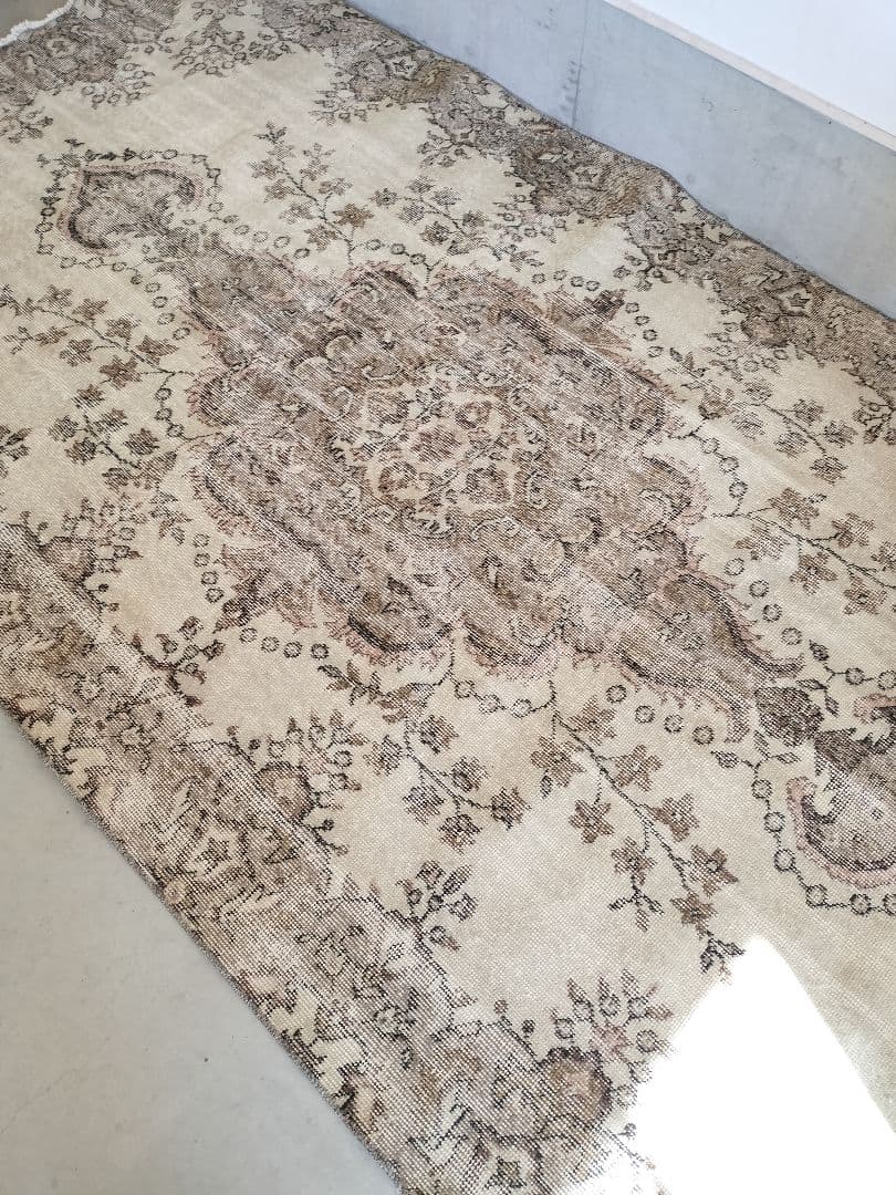 【ゆきりん】超大判/カフェオレ・ベージュのトルコラグ雅姫さん　No.735